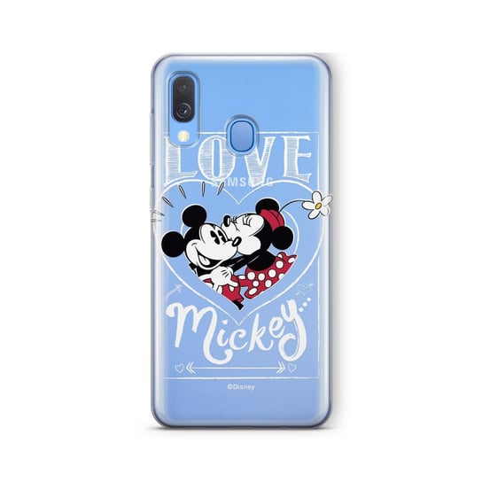 Etui na SAMSUNG Galaxy A40 DISNEY Mickey i Minnie 002 Disney