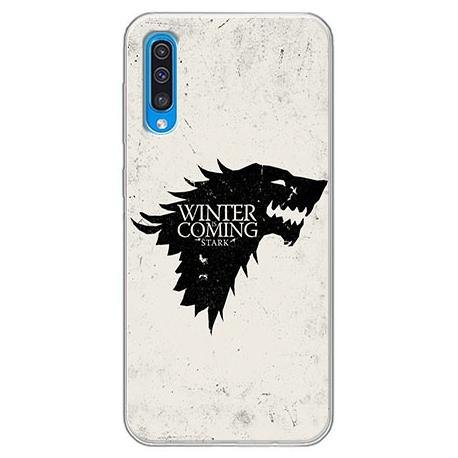 Etui na Samsung Galaxy A50, Winter is coming Black EtuiStudio