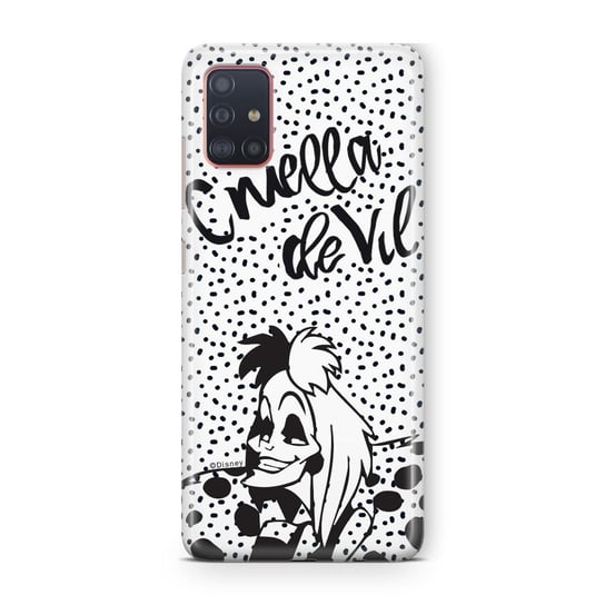 Etui na SAMSUNG Galaxy A51 DISNEY Cruella 002 Disney