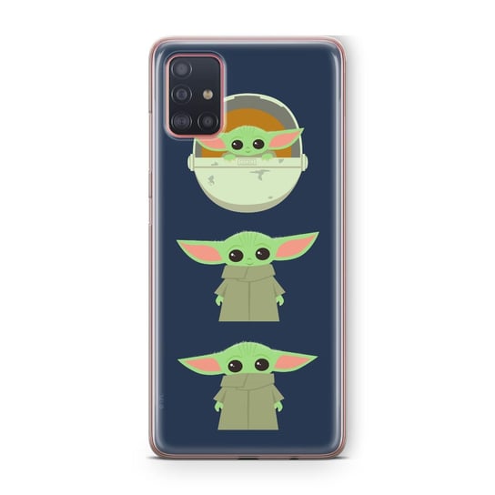Etui na SAMSUNG Galaxy A51 STAR WARS Baby Yoda 007 Star Wars gwiezdne wojny