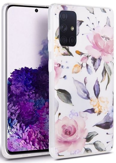 Etui na Samsung Galaxy A51 TECH-PROTECT Floral TECH-PROTECT