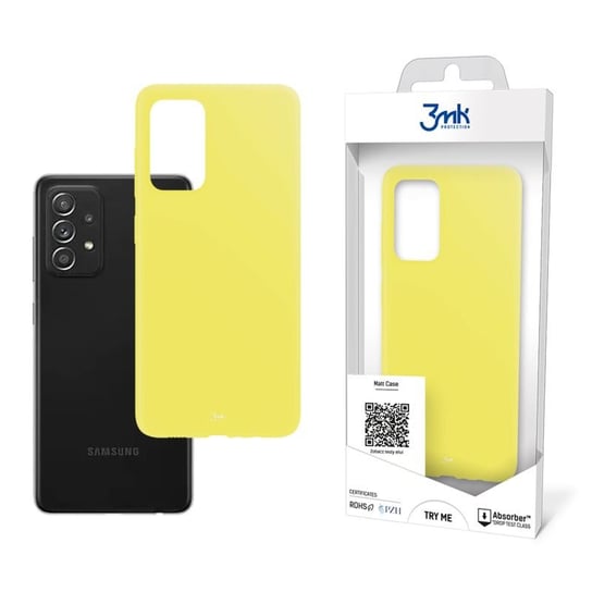 Etui na Samsung Galaxy A52 4G/5G A52s 5G - 3mk Matt Case Lime 3MK