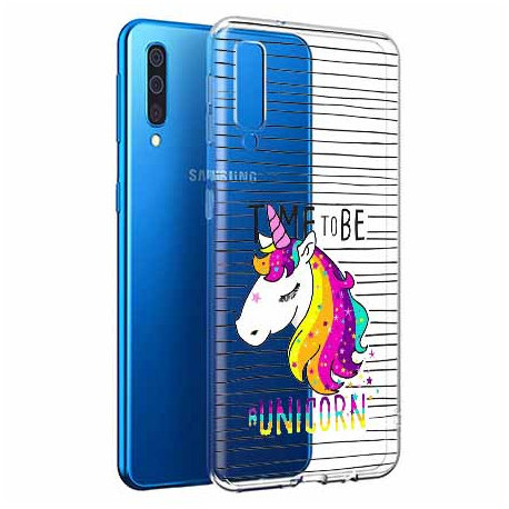 Etui na Samsung Galaxy A70, Time to be  Jednorożec EtuiStudio