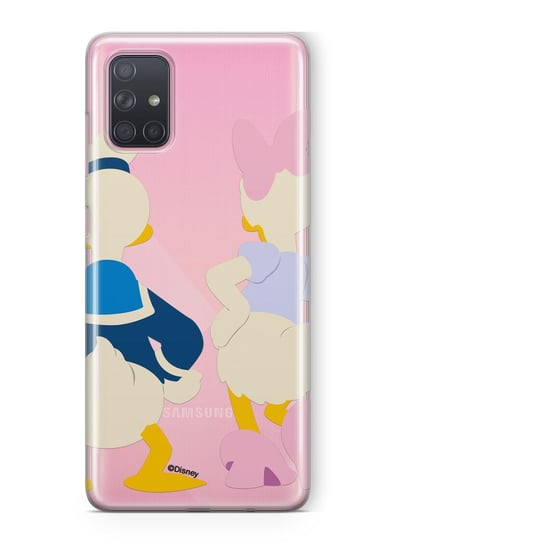 Etui na SAMSUNG Galaxy A71 DISNEY Donald i Daisy 001 Disney