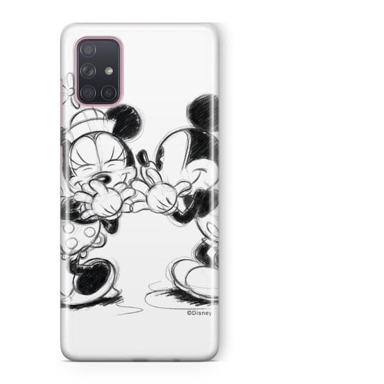 Etui na SAMSUNG Galaxy A71 DISNEY Mickey i Minnie 010 Disney