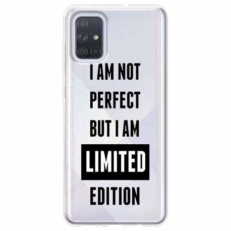 Etui na Samsung Galaxy A71, I Am not perfect EtuiStudio
