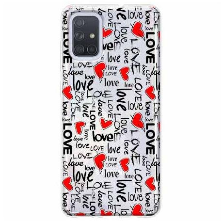 Etui na Samsung Galaxy A71, Love, love, love EtuiStudio