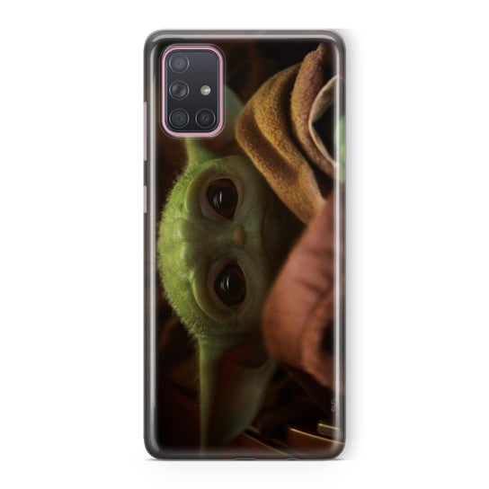 Etui na SAMSUNG Galaxy A71 STAR WARS Baby Yoda 002 Star Wars gwiezdne wojny