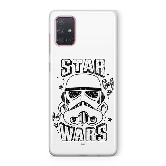 Etui na SAMSUNG Galaxy A71 STAR WARS Szturmowiec 013 Star Wars gwiezdne wojny