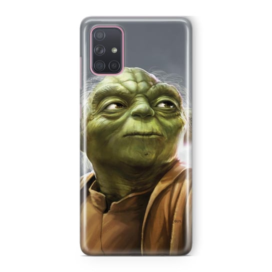 Etui na SAMSUNG Galaxy A71 STAR WARS Yoda 006 Star Wars gwiezdne wojny