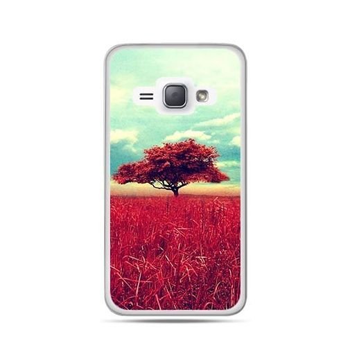 Etui na Samsung Galaxy J1 2016r, Czerwone Drzewo EtuiStudio
