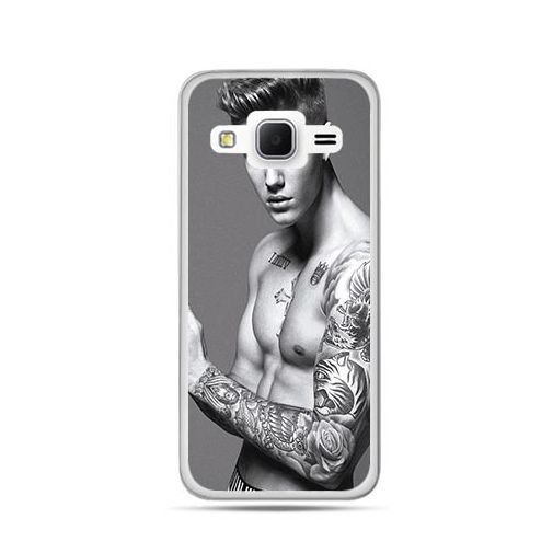 Etui na Samsung Galaxy J3 2016r, Justin Bieber w tatuażach EtuiStudio