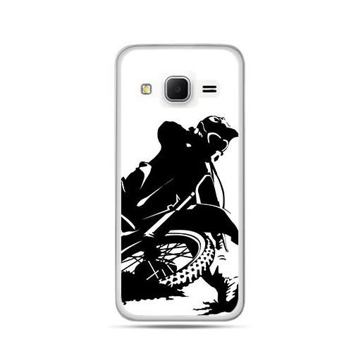 Etui na Samsung Galaxy J3 2016r, motocykl cross EtuiStudio