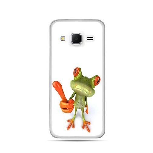 Etui na Samsung Galaxy J3 2016r, śmieszna żaba EtuiStudio