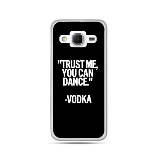 Etui na Samsung Galaxy J3 2016r, Trust me you can dance, vodka EtuiStudio