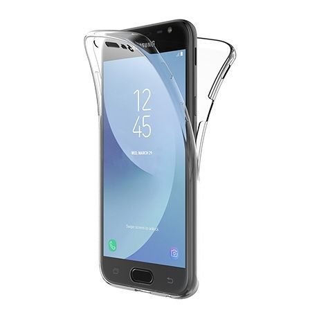 Etui na Samsung Galaxy J3 2017, silikonowe 360 Full przód i tył, przezroczyste EtuiStudio
