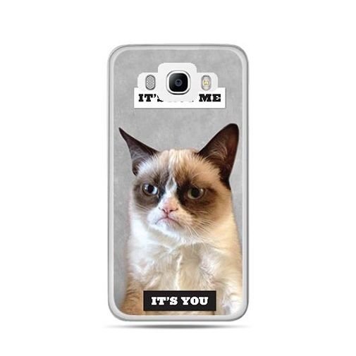 Etui na Samsung Galaxy J5 2016r, grumpy kot zrzęda EtuiStudio
