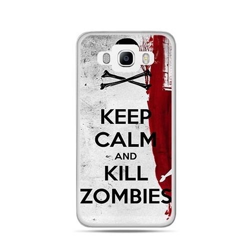 Etui na Samsung Galaxy J5 2016r, Keep Calm and Kill Zombies EtuiStudio
