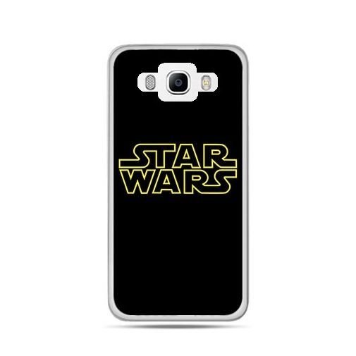 Etui na Samsung Galaxy J5 2016r, Star Wars złoty napis EtuiStudio
