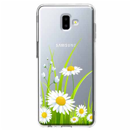 Etui na Samsung Galaxy J6 Plus, Polne stokrotki EtuiStudio