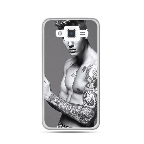 Etui na Samsung Galaxy J7 2016, Justin Bieber w tatuażach EtuiStudio