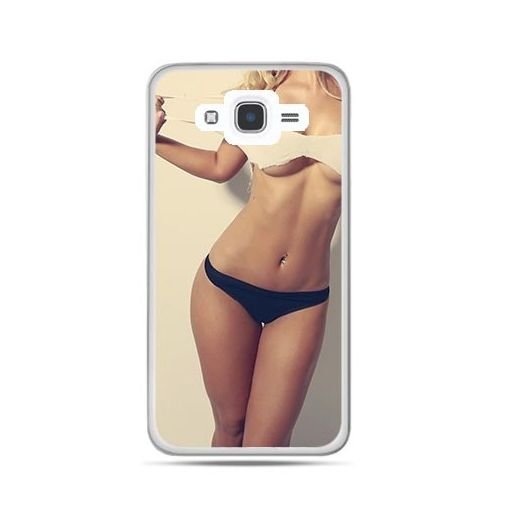 Etui na Samsung Galaxy J7 2016, kobieta w bikini EtuiStudio