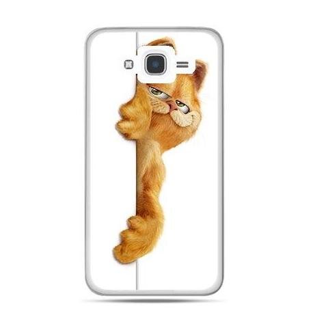 Etui na Samsung Galaxy J7 2016, Kot Garfield EtuiStudio