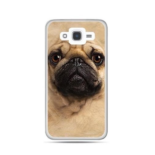 Etui na Samsung Galaxy J7 2016, pies szczeniak Face 3d EtuiStudio