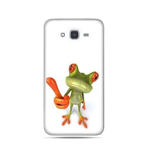 Etui na Samsung Galaxy J7 2016, śmieszna żaba EtuiStudio