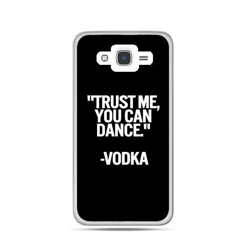 Etui na Samsung Galaxy J7 2016, Trust me you can dance, vodka EtuiStudio