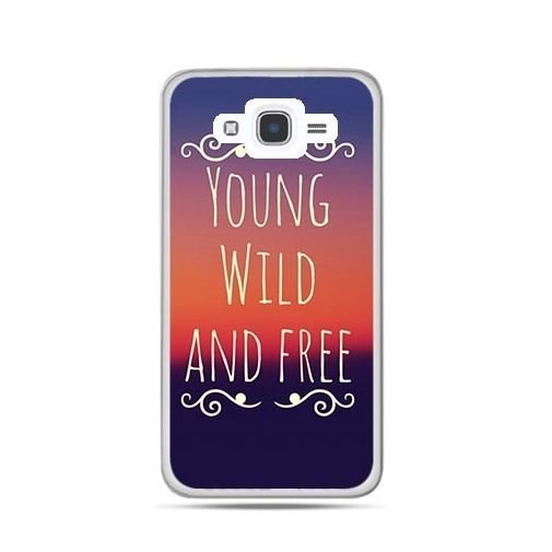 Etui na Samsung Galaxy J7 2016, Young wild and free EtuiStudio