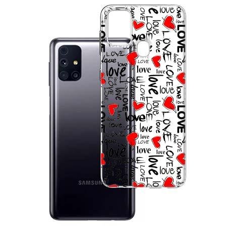 Etui na Samsung Galaxy M31s - Love, love, love… EtuiStudio