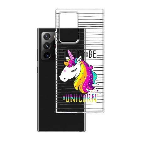 Etui na Samsung Galaxy Note 20 Ultra - Time to be unicorn - Jednorożec. EtuiStudio