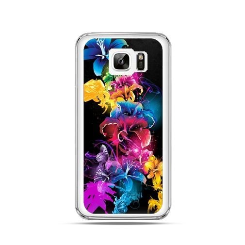 Etui na Samsung Galaxy Note 7, kolorowe kwiaty EtuiStudio