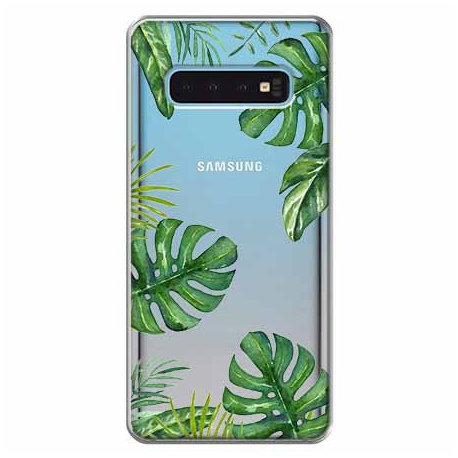 Etui na Samsung Galaxy S10, Egzotyczna roślina Monstera EtuiStudio
