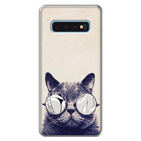 Etui na Samsung Galaxy S10, Kot w okularach EtuiStudio