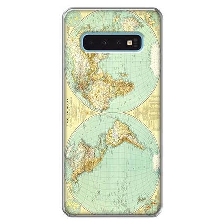 Etui na Samsung Galaxy S10, Mapa świata EtuiStudio