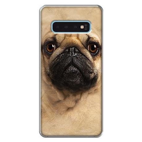 Etui na Samsung Galaxy S10, Pies Szczeniak face 3d EtuiStudio