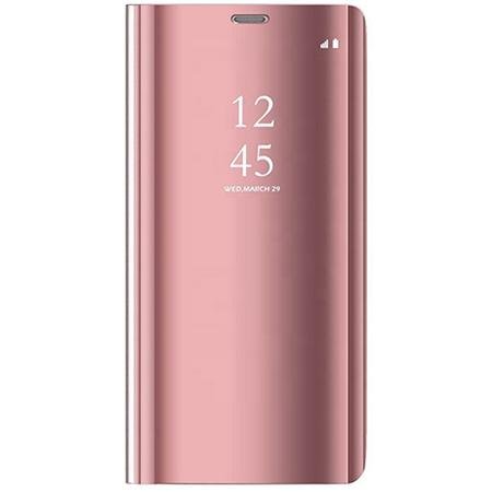 Etui na Samsung Galaxy S10 Plus - Flip Clear View z klapką - Różowy. EtuiStudio