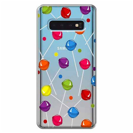 Etui na Samsung Galaxy S10 Plus, Kolorowe lizaki EtuiStudio