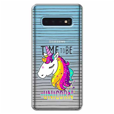 Etui na Samsung Galaxy S10 Plus, Time to be unicorn, Jednorożec EtuiStudio
