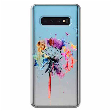 Etui na Samsung Galaxy S10 Plus, Watercolor dmuchawiec EtuiStudio
