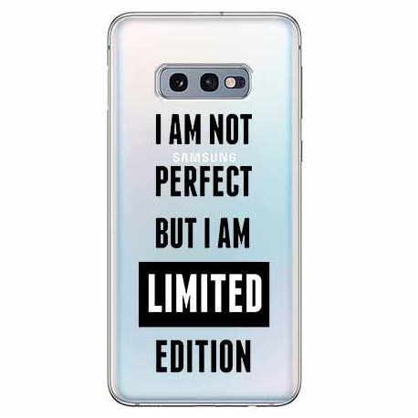 Etui na Samsung Galaxy S10e, I Am not perfect EtuiStudio