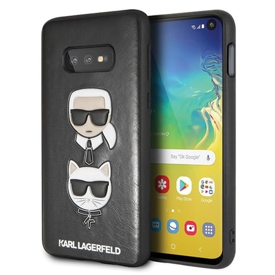 Etui na Samsung Galaxy S10e KARL LAGERFELD Embossed Case Karl & Choupette Karl Lagerfeld