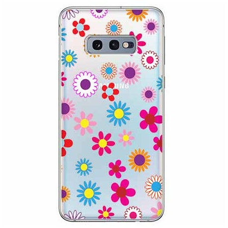 Etui na Samsung Galaxy S10e, Kolorowe stokrotki EtuiStudio