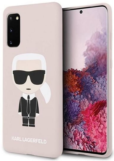 Etui na Samsung Galaxy S20 KARL LAGERFELD Fullbody Silicone Iconic Karl Lagerfeld