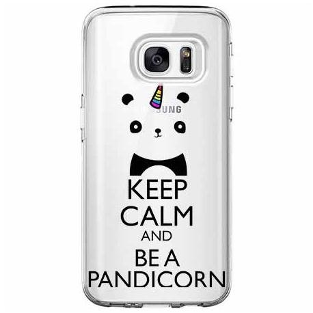 Etui na Samsung Galaxy S6, Edge, Keep Calm  Pandicorn EtuiStudio