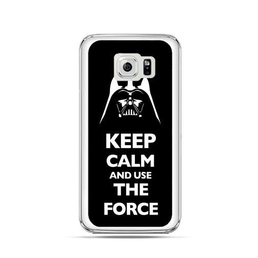 Etui na Samsung Galaxy S6 Edge Plus, Keep calm and use the force EtuiStudio