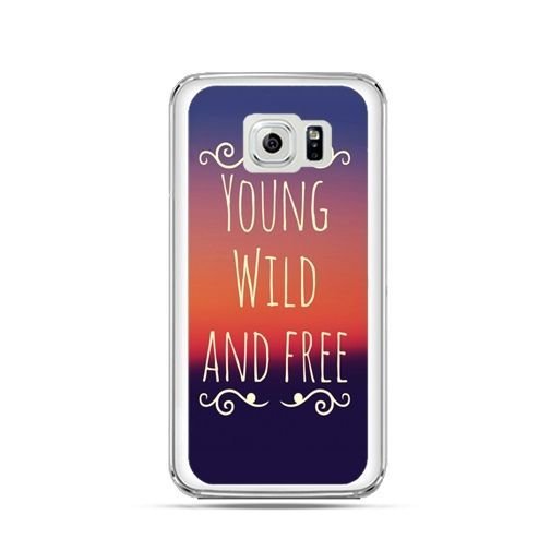 Etui na Samsung Galaxy S6 Edge Plus, Young wild and free EtuiStudio