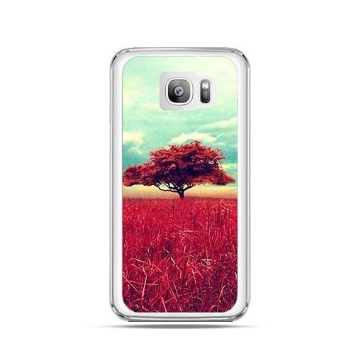 Etui na Samsung Galaxy S7 Edge, czerwone drzewo EtuiStudio